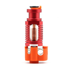 3D Lagarto Vermelho K1 V6 Hotend Bi-Metal Montado em Cobre Banhado para Extrusora Voron 2.4 Prusa I3 MK3 Titan BMG V2 3D