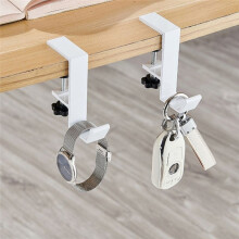 Adjustable Desk  Hook Gaming Headset Desk Hanger Backpack Storage Hanging Hook Holder Punch-Free Organizer 3pcs
