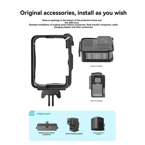 For  Ace Pro / Ace Plastic Cage Vertical & Horizontal Utility Frame Protective Accessory 2