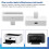 C9344 Maintenance Box Decoder for  Maintenance Tank Chip Resetter for XP4101/XP4100/XP4105/XP3100/WF2851/WF2831 5