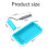 Silicone Glue Roller with Tray 48mmX20mm Roller Handle for Arts Crafts Woodworking Glue  Projects 9