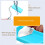 Silicone Glue Roller with Tray 48mmX20mm Roller Handle for Arts Crafts Woodworking Glue  Projects 8