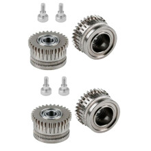 New 3d Printer Dual Gear Extruder Kit for K1/K1C/ K1 Max/Ender3/V3  V3 Upgrade 3.0 Hardened Steel