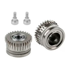 Engrenage à Double Engrenage D'Entraînement à Filament pour K1/K1C/Ender3 V3 EXtruder Gear Gear Mise à Niveau