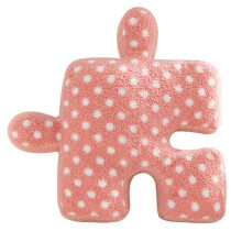 Oregelbundna Pusselkuddar, Prickiga Kuddar, Plyschkuddar Som Kan Användas för Spel, Bäddsoffa Dekorationer Rosa