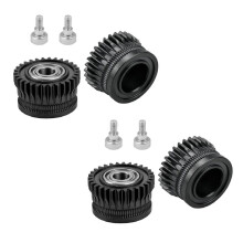 3D-Printer Dual Gear Extruder Kit voor K1/K1C/ K1 Max/Ender3/V3 V3 Upgrade 3.0 Gehard Staal