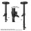 360Adjustable Projector Hanger Mount Bracket Projector Metal Wall Mount 1/4 Hanger Mounting Projector Mount Bracket 6