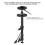 360Adjustable Projector Hanger Mount Bracket Projector Metal Wall Mount 1/4 Hanger Mounting Projector Mount Bracket 5