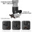 360Adjustable Projector Hanger Mount Bracket Projector Metal Wall Mount 1/4 Hanger Mounting Projector Mount Bracket 7