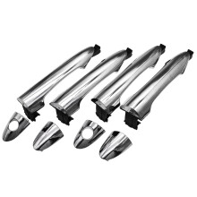 4Pcs Front Rear Outside Left & Right Chrome Door Handle for  Picanto 2011-16 836511Y000 836611Y000