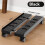 Adjustable Mobile PC  Stand - Telescopic CPU Holder with Rolling Casters, Desktop Computer Cart Black 10