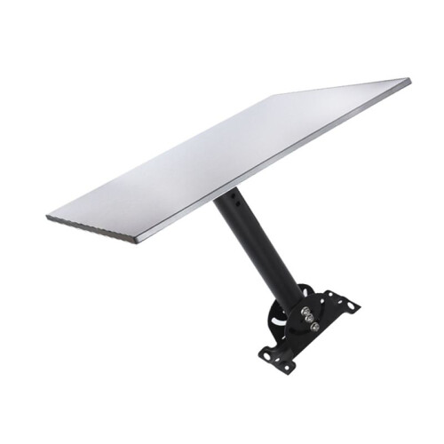 Wall Mounted Kit Compatible Satellite Receiver Bracket Mounting Adjustable 360 Degree for Better Signal 1