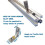 24pcs 2020 Series L-Shape Interior Inside Corner Connector Joint Bracket with Screws Silver 5