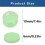 4pcs Replacement Button for RING Doorbell Pro Fix Your Broken Cracked Button Doorbell Accessories 8