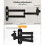 Adjustable Projector Mount 360 Rotatable Bracket for  Projector Double Arms 40cm Supports  to 2kg 4