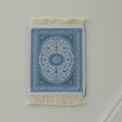 Persian Woven Coasters Carpet Pattern Coaster Dining Table Decoration Technology B