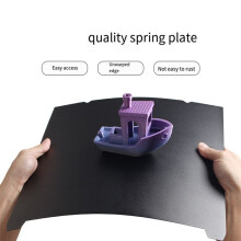 For K1 Max Double-Sided Spray Epoxy Resin Printing Panel 315x310mm Hot Bed Steel Plate Easy to Remove