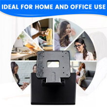Soporte para Monitor de Escritorio, Soporte para Monitor de 10 A 24 Pulgadas, Soporte Plegable Ajustable y Portátil