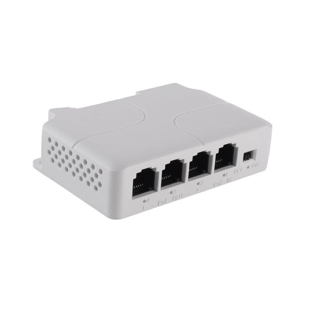 1 To 3 Port Poe Extender Passive Cascadable Ieee802.3af For Ip Port Transmission Extender For Poe Nvr Ip (1Pcs) 4713140035011
