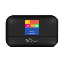 Tragbarer MiFi-Router 4G WiFi 150 Mbit / S 3000 MAh Mifi-Modem Auto Mobiler WLAN-Hotspot mit Sim-Kartensteckplatz und Bildschirm