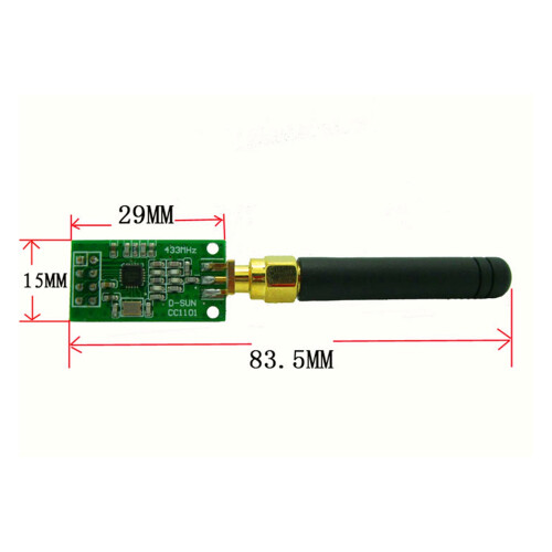 MóDulo InaláMbrico 433M MóDulo Transceptor InaláMbrico MóDulo CC1101 2