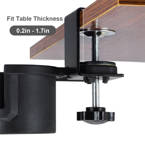 Storage Desk Cup Holder Office Desktop Bracket Computer Desk Fixed Cup Holder Desk Storage Cup Holder 2
