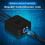 2 Port Gigabit Network  RJ45  Network Splitter Cable Extender Selector Power Free 2 Way Adapter Connector 7