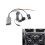 Car  5.0 Aux Cable Microphone Handsfree Mobile Phone Free Calling Adapter for- E60 E63 E87 E88 E81 E82 E90 6