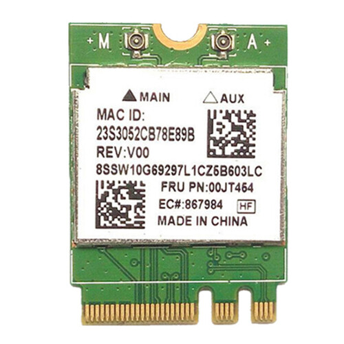 RTL8821AE Dual Frequency Network Card M.2 NGFF 2230 Wireless Network Card WIFI Module Network Card Adapter 2