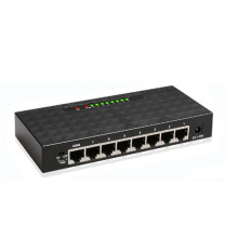 8-Poorts Gigabit- Ethernet  Switcher Hoge Prestaties 1000 Mbps Netwerkswitch RJ45-Hub Internet Injector EU-Stekker