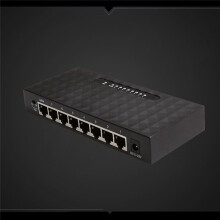8Port Gigabit Ethernet Switcher High Performance 1000Mbps Network RJ45 Hub Internet Injector EU Plug