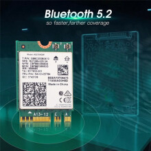 AX210 AX210NGW Tarjeta de Red M.2 NGFF 2.4Ghz/5G WI-FI 6E 2400Mbps Tarjeta WiFi 802.11Ax 5.2 Adaptador WiFi
