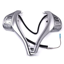 Auto Zilver Multifunctionele Stuurwiel Combinatie Schakelaar voor  X-Trail 2013 Teana Navarre