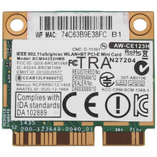 For AzureWave BCM94352HMB WIFI Card  PCIe 802.11AC 867Mhz Wireless WIFI WLAN  Card