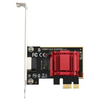2.5G PCI-E Naar RJ45 Netwerkkaart Wifi Ontvanger Gigabit Diskless Netwerkkaart Ethernet 2500Mbps 2.5Gbps voor PC
