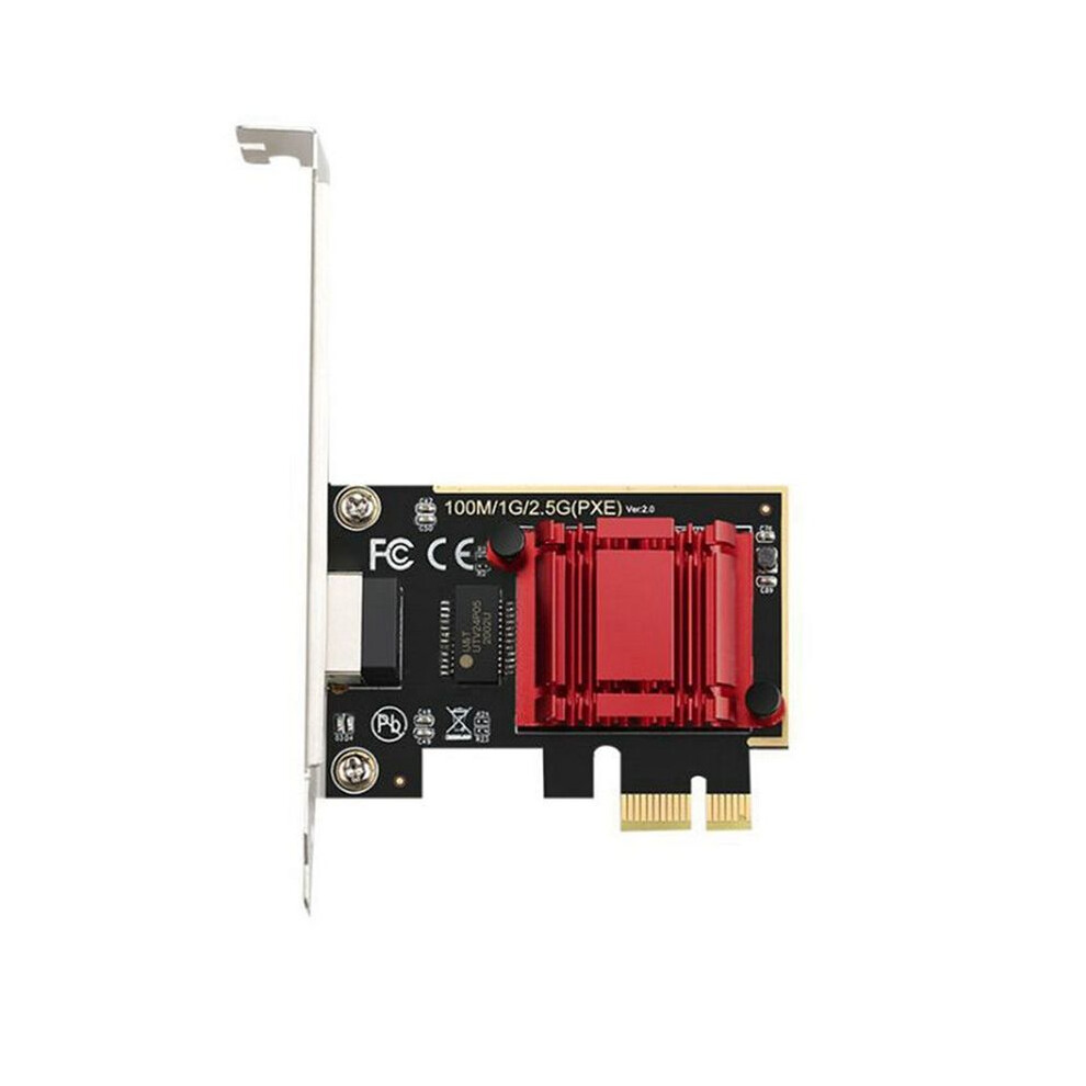 2.5G Pci-E To Rj45 Network Card Wifi Receiver Gigabit Diskless Network Card Ethernet 2500Mbps 2.5Gbps For Pc 6031329021241
