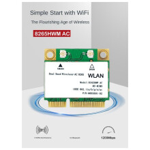 1200M WiFi Draadloos LAN Dual Band 2.4G 5Ghz  4.2 Gigabit Draadloos LAN Adapter voor Win7 Win8 Win10 Linux 7265HMW