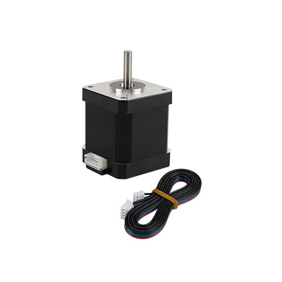42 Stepper Motor Height 48Mm Motor With 1000Xh2.54 Cables For 3D Printer Extruder Cnc Parts- Black 4711090557232