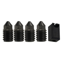 Suitable for Tuozhu X1C P1P Extrusion Hot End Hardened Steel Nozzle High Temperature Components
