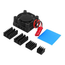 Voor Orange Pi 5 Koelventilator Actieve Warmteafvoer met Thermische Pads voor 5 Board