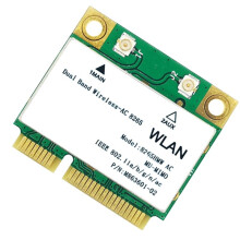 1200M WiFi Bezprzewodowa Sieć LAN Dwuzakresowy 2.4G 5Ghz 4.2 Gigabit Bezprzewodowa Karta LAN dla Win7 Win8 Win10 Linux 8265HMW