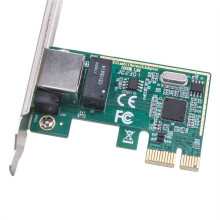 1000Mbps Gigabit Ethernet PCI Express PCI-E Scheda di Rete 10/100/1000M RJ45 Convertitore Adattatore LAN Controller di Rete