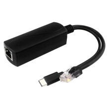 Gigabit POE Splitter 5V3A 1000Mbps Type-C Power over Ethernet for for for IP Camera for Raspberry Pi 4