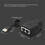 2-In-1 Adapter Network Hundred Megabit Network Sharing RJ45 Multifunctional One-Two Network Splitter 9