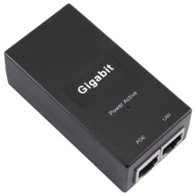 Gigabit POE Injector 10/100/1000Mbps/1G/2G Compatibile IEEE802.3Af/At Alimentatore Passivo per Dispositivo POE Spina UE