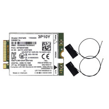 MóDulo EM7455 DW5811E 4G + Antena 3P10Y CAT6 para E7270 E7470 E7370 E5570 E5470 Sem Fio FDD/TDD Gobi6000