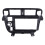 FáScias de RáDio de Carro de 9 Polegadas para   1996-1999 Auto Android MP5 Player Painel Frame 2Din  Unit Stereo Dash Cover 2
