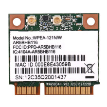 Wireless Network Card Atheros AR9832 AR5BHB116 2.4/5 GHz Single-Chip 300 Mbps 802.11N PCI-E Wireless Card WIFI