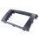 For  Swift 2005-2010 2 Din Audio Panel DVD Navigation Panel Frame Car Fascias Stereo Radio Panel 3