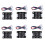 6Pack TL Smoother Addon Module for Pattern Elimination Motor Clipping Filter 3D Printer Stepper Motor Drivers 1
